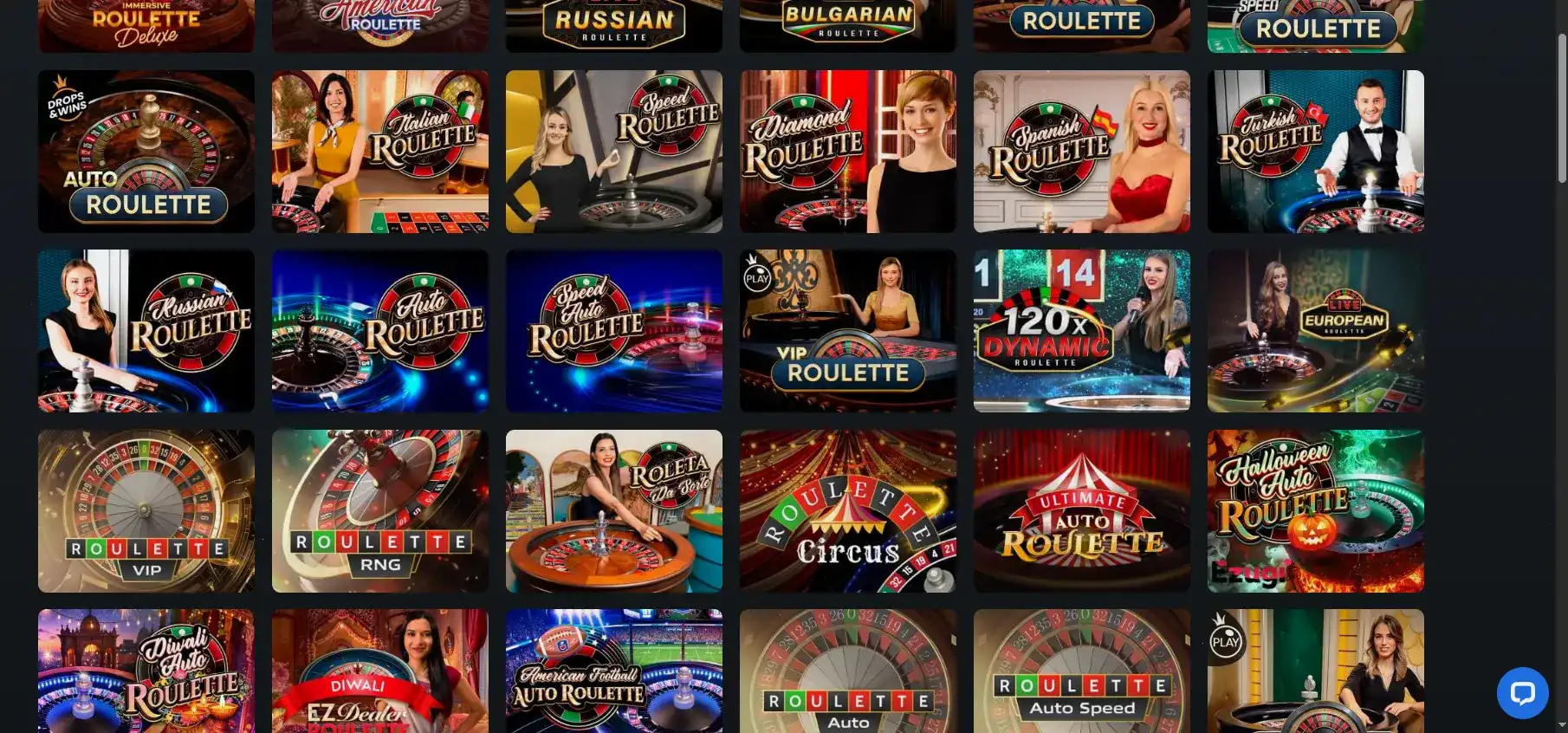 Интерфейс казино Ттр с играми